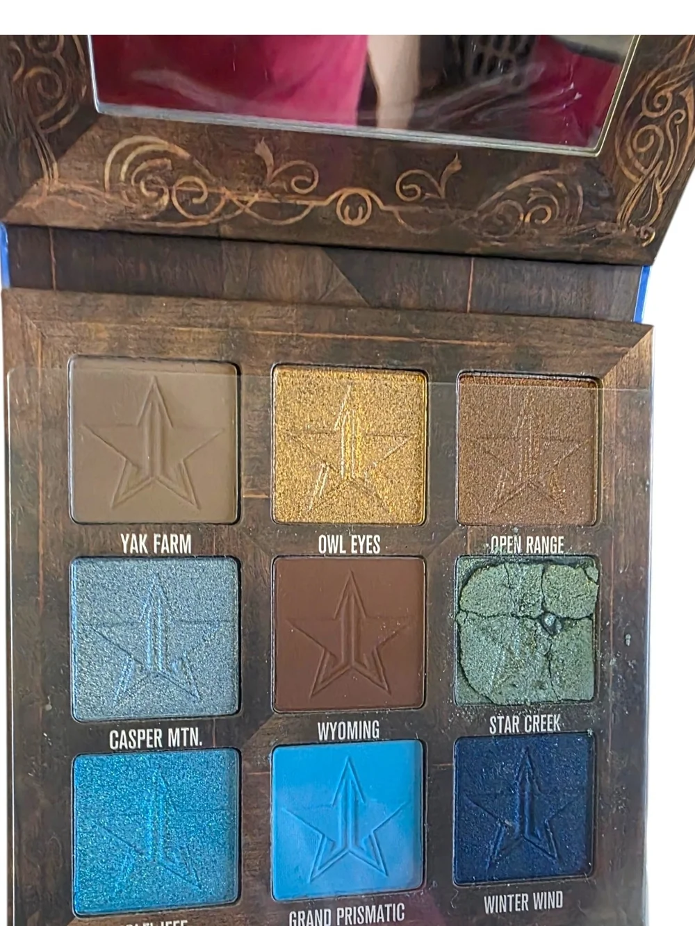 Jeffree Star Cosmetics Star Ranch Eyeshadow Palette Rare Blue Western Palette